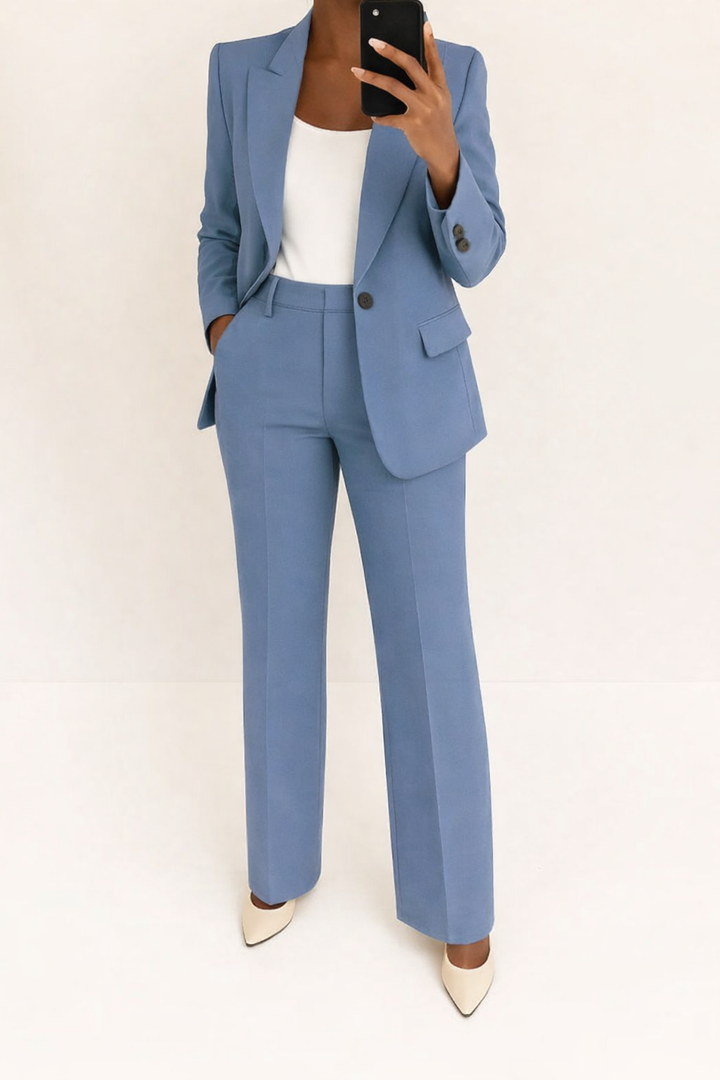 Elegant Professional Two-Piece Women's Suit