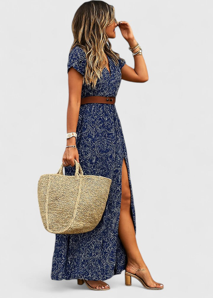 Sophisticated Bohemian Women's Maxi Dress