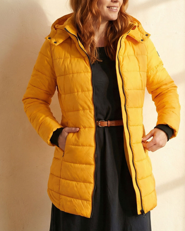 Warm Quilted Women's Puffer Coat