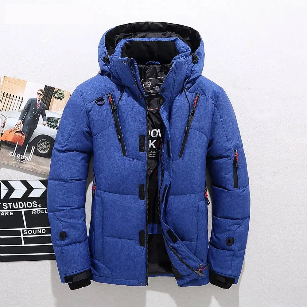 Premium Men's Down Puffer Jacket - Winter Jacket with Down Fill
