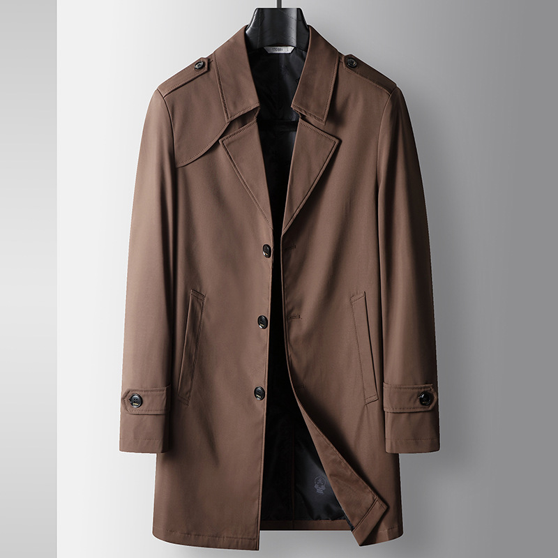 Classic Weatherproof Men's Trench Coat