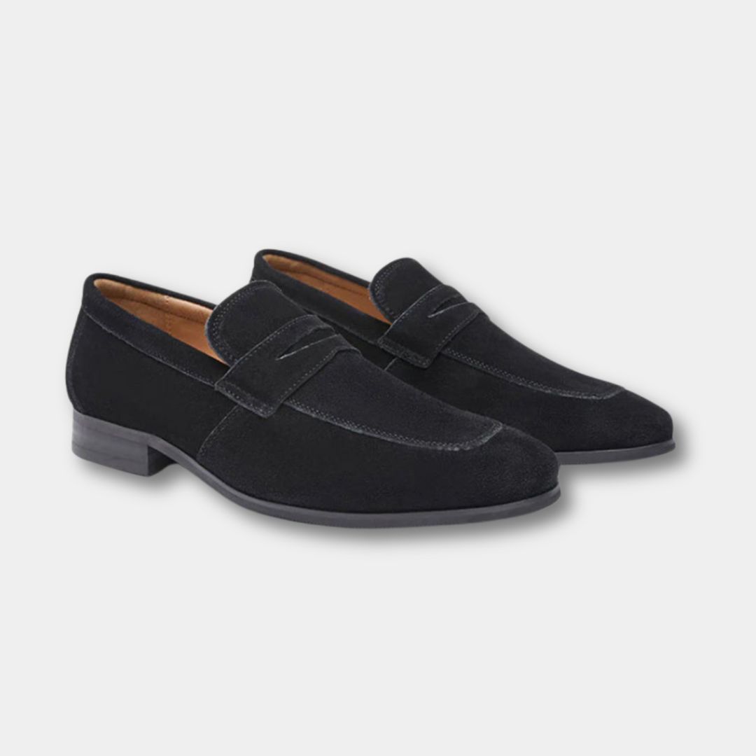 Elegant Suede Loafers for Men
