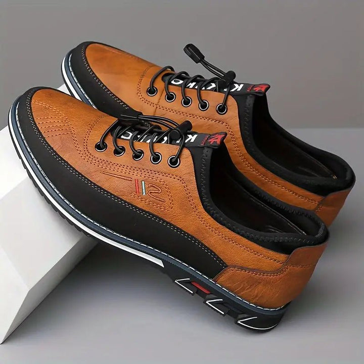 Classic Men's Oxford Shoes in Premium Leather - Elegant Business Shoes