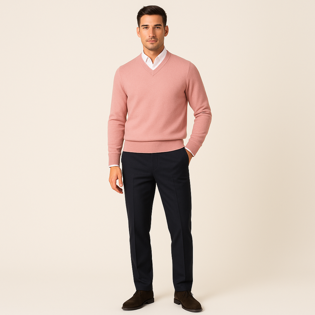 Elegant Premium Men's Wool Sweater