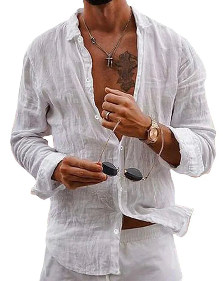 Premium Men's Linen Shirt