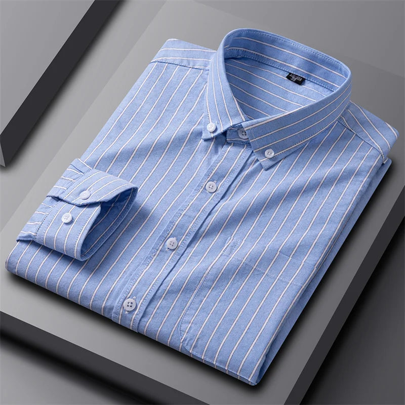 Classic Premium Men Oxford Button-Up Shirt