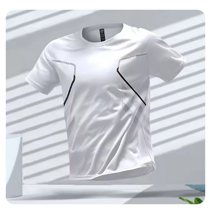 Men's Breathable Athletic T-Shirt - Performance Functional Shirt