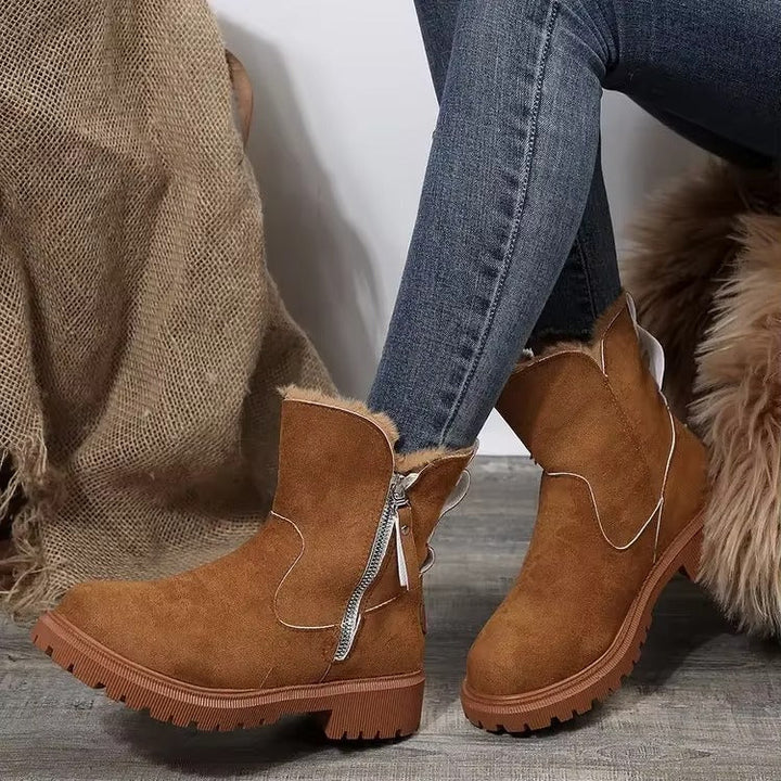 Lined Elegant Women's Ankle Boots