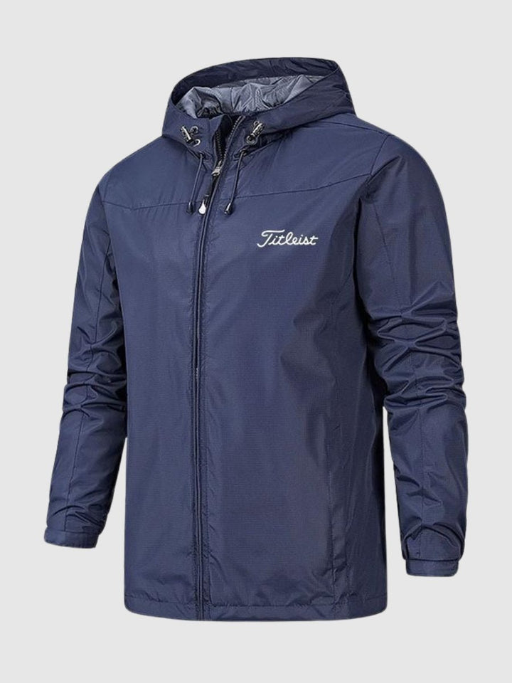 Waterproof Men's Rain Jacket - Breathable and Weatherproof for Outdoor Activities