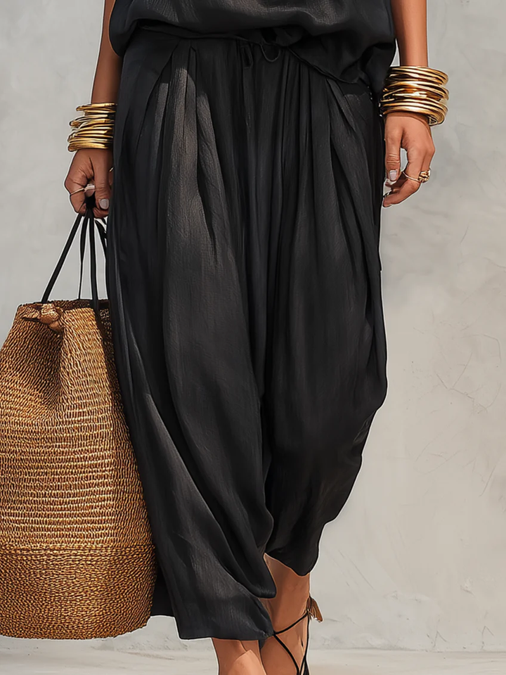 Elegant Breathable Women's Two-Piece Set