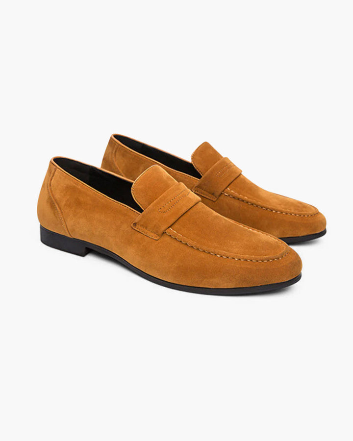 Elegant Suede Loafers for Men