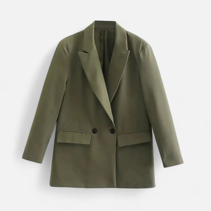 Women's Double-Breasted Vintage Blazer