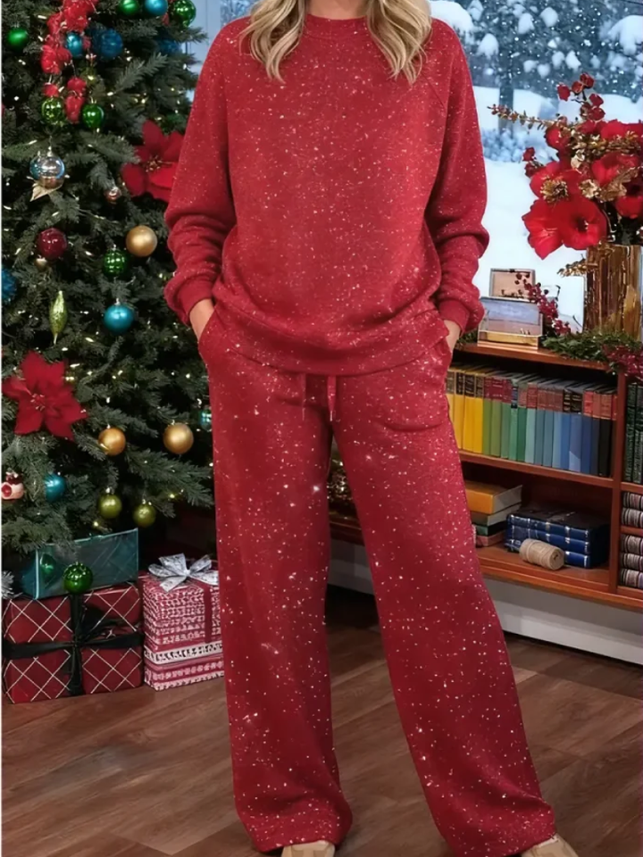 Cozy Knit Lounge Set Women's Two-Piece