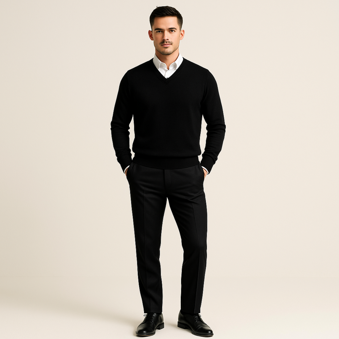 Elegant Premium Men's Wool Sweater