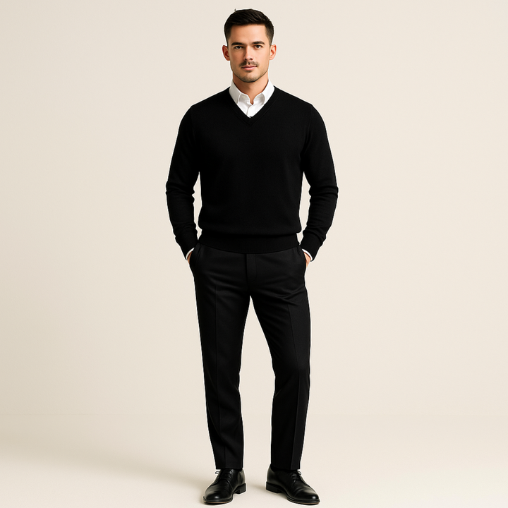 Elegant Premium Men's Wool Sweater