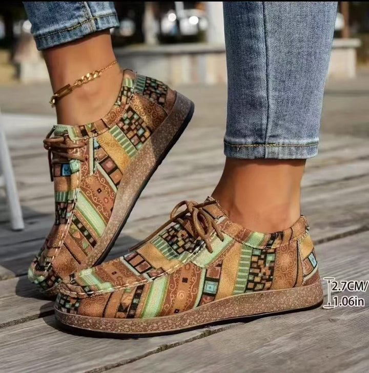 Women's Orthopedic Sneakers - Lightweight Comfortable Shoes with Cushioning