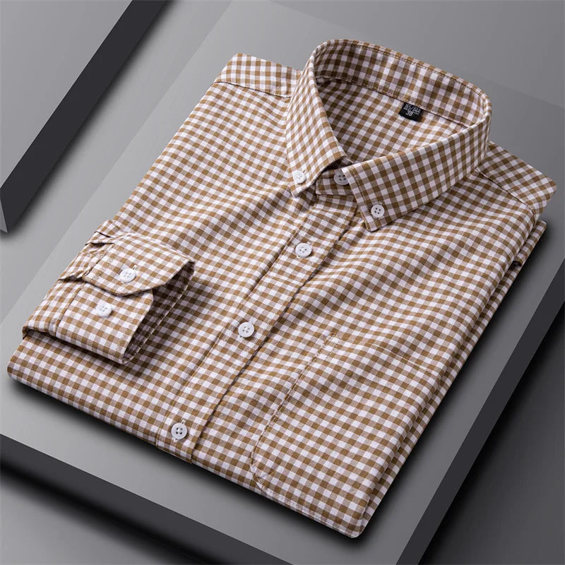 Classic Premium Men Oxford Button-Up Shirt