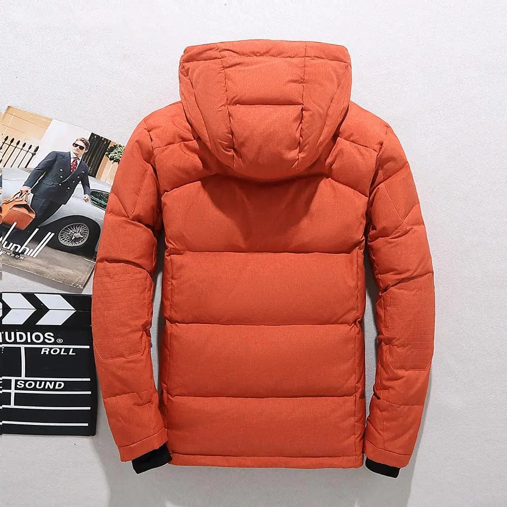 Premium Men's Down Puffer Jacket - Winter Jacket with Down Fill