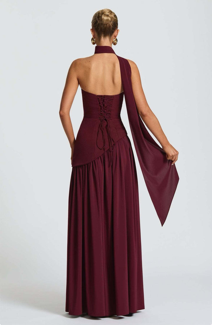 Elegant Flowing Women's Maxi Dress