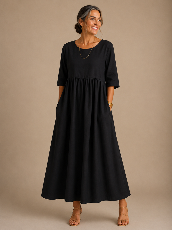 Elegant Breathable Women's Flattering Dress