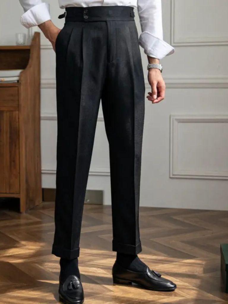 Vintage Old Money Trousers - Cross & Crown - Cross & Crown