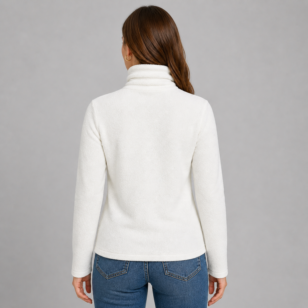 Soft Elegant Women's Cashmere Blend Turtleneck Sweater