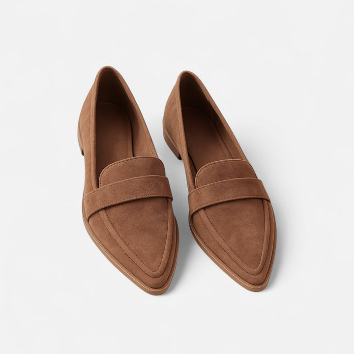 Elegant Retro Pointed-Toe Slippers for Women