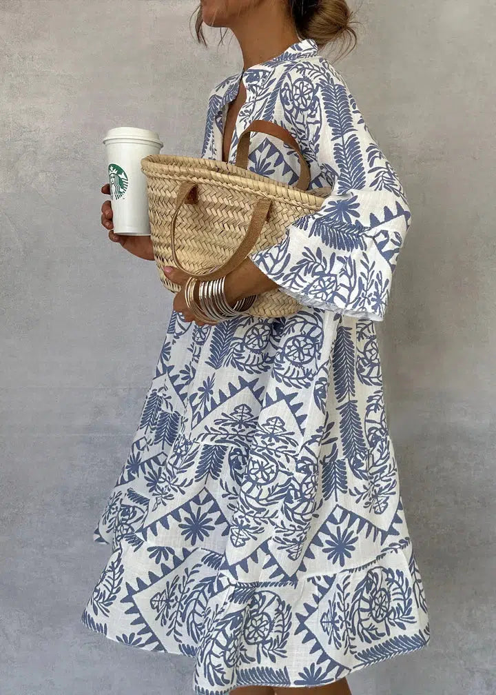 Stylish Printed Women's Dress