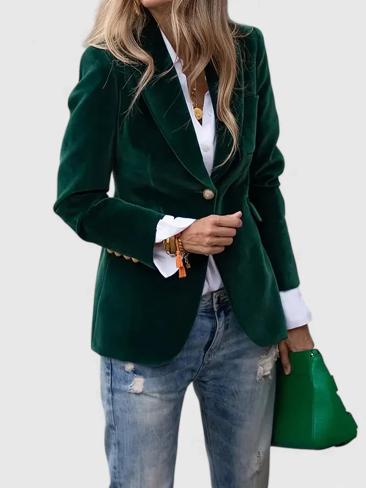 Elegant Women's Blazer - Versatile Business Jacket for Every Occasion