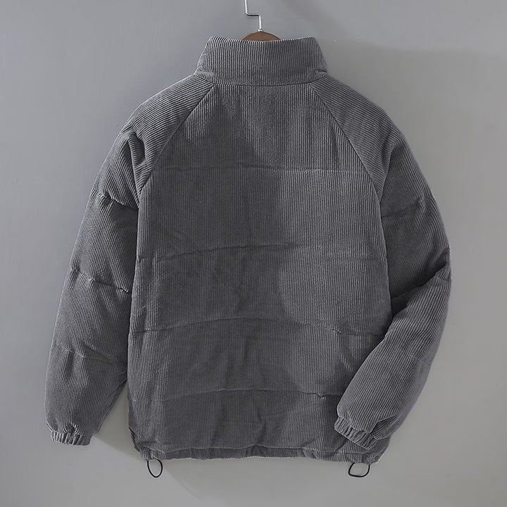 Thermal-Insulated Corduroy Jacket for Men with Comfort Fit