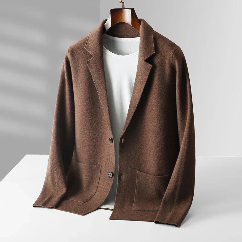 Premium Soft Men's Cashmere Cardigan