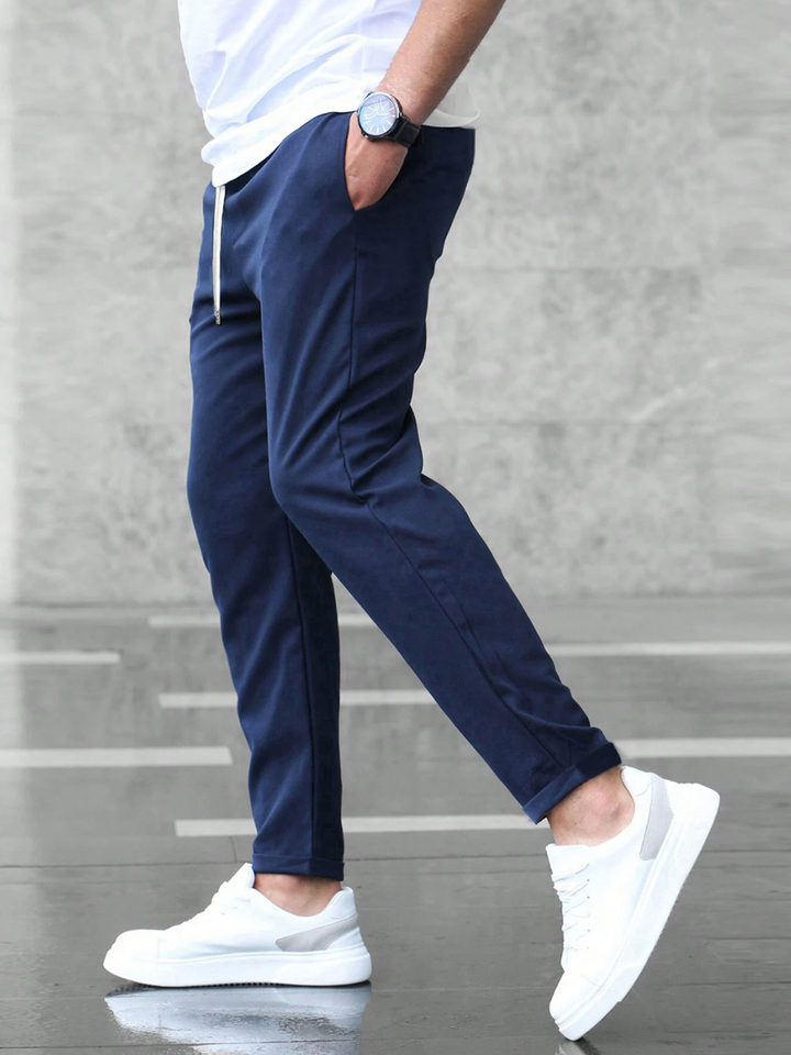 Men's Slim-Fit Stretch Casual Pants