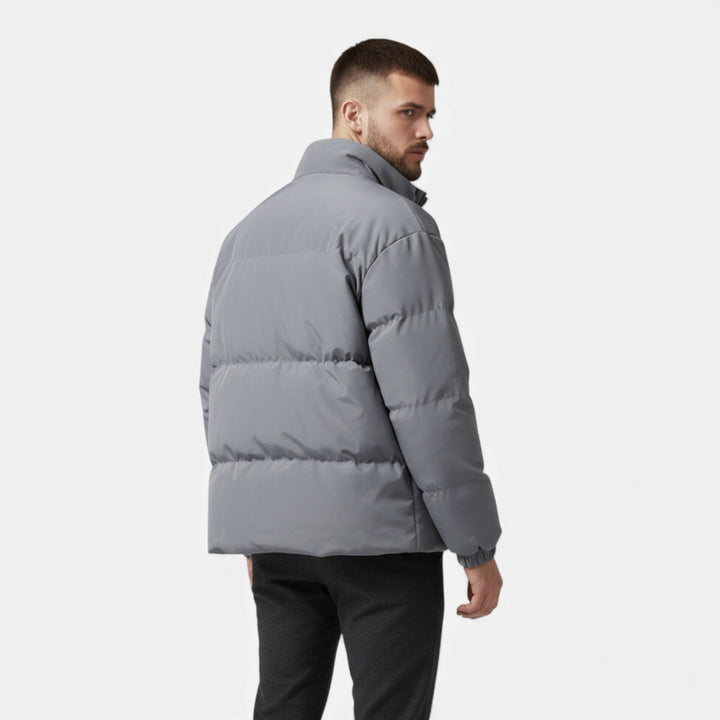 Warm Quilted Men's Puffer Jacket