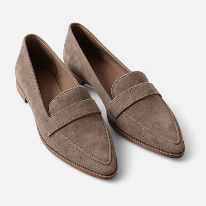 Elegant Retro Pointed-Toe Slippers for Women