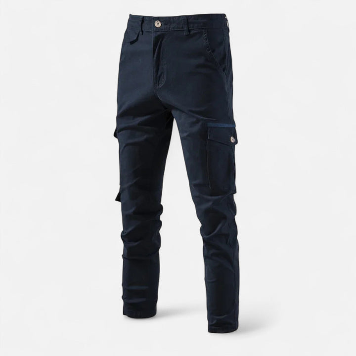 Premium Cotton Cargo Pants for Men - Heritage Fit