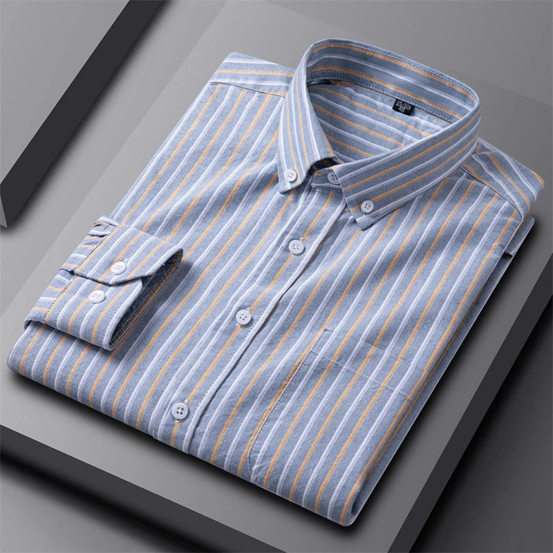 Classic Premium Men Oxford Button-Up Shirt