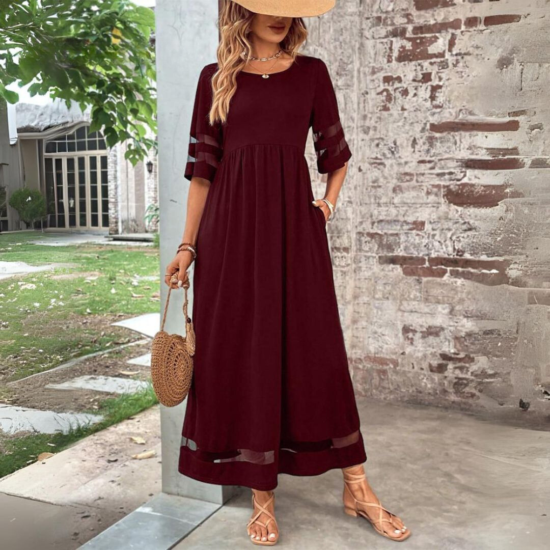 Flattering Tummy-Smoothing Women's Midi Dress