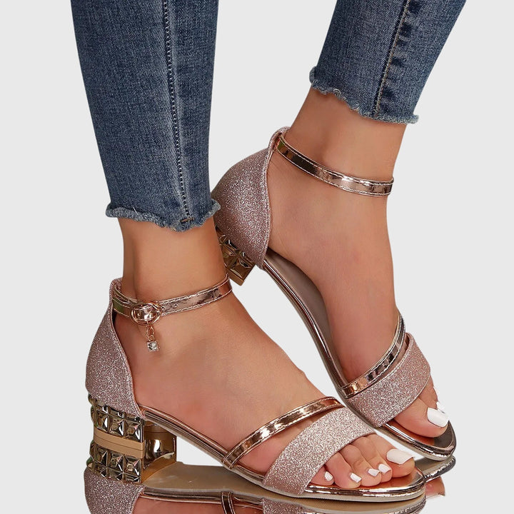 Ergonomic Heeled Women Sandals