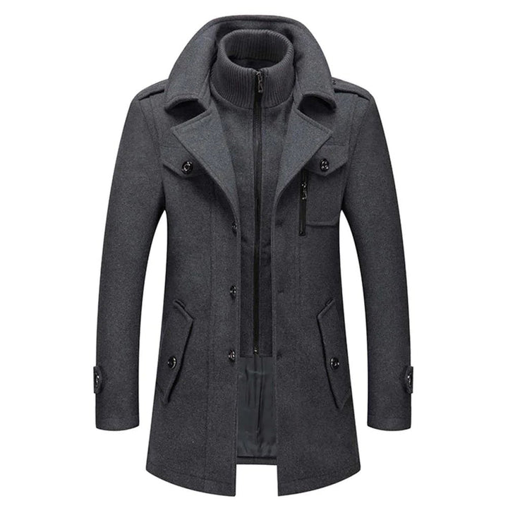 Men's Two-Piece Lined Winter Coat