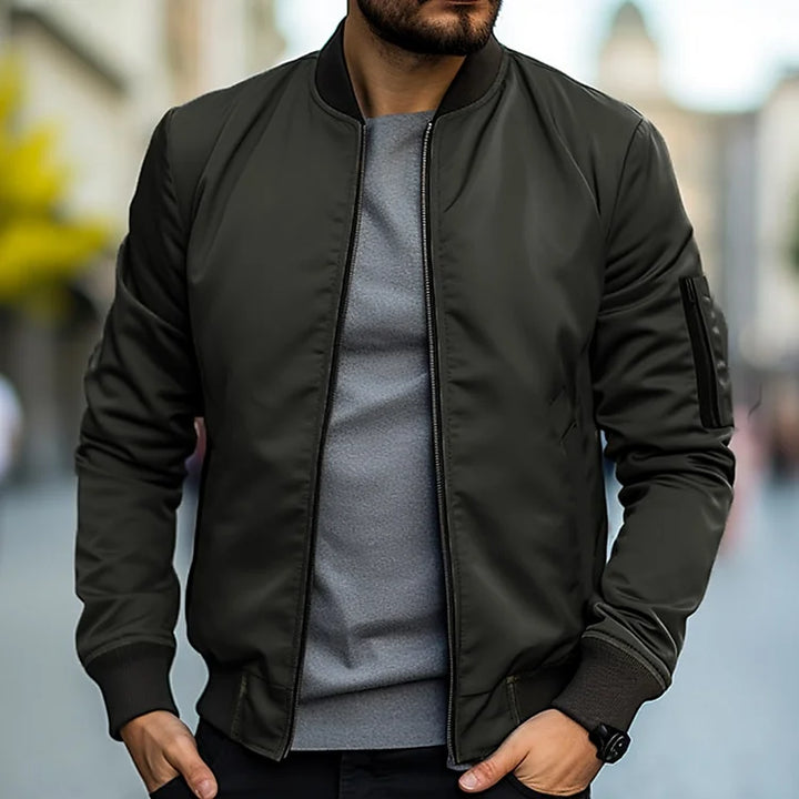 Classic Men's Bomber Jacket - Pilot Style with a Modern Fit