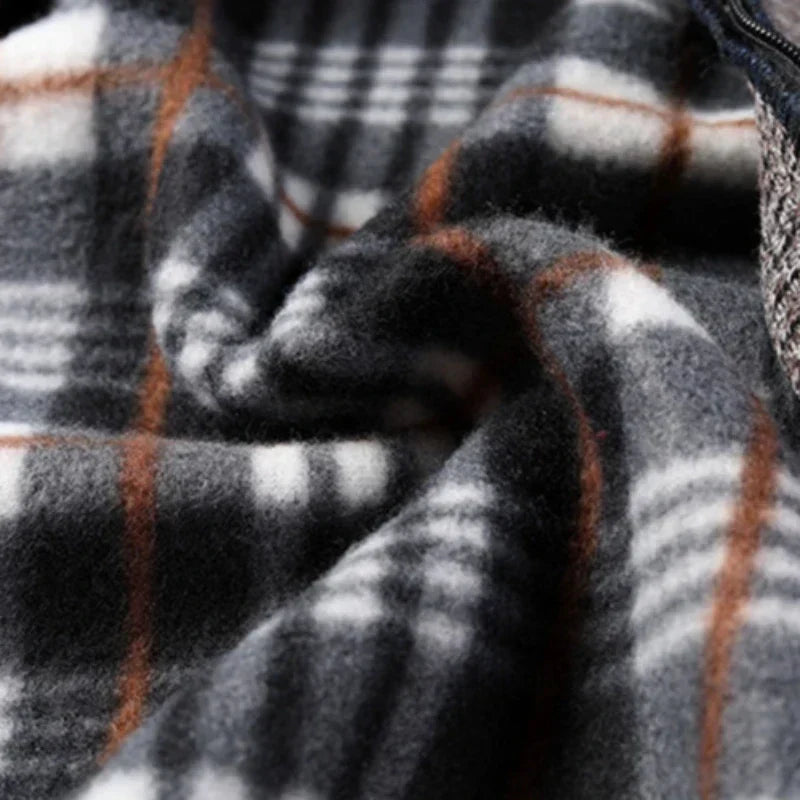 Classic Zip-Up Cardigan for Men