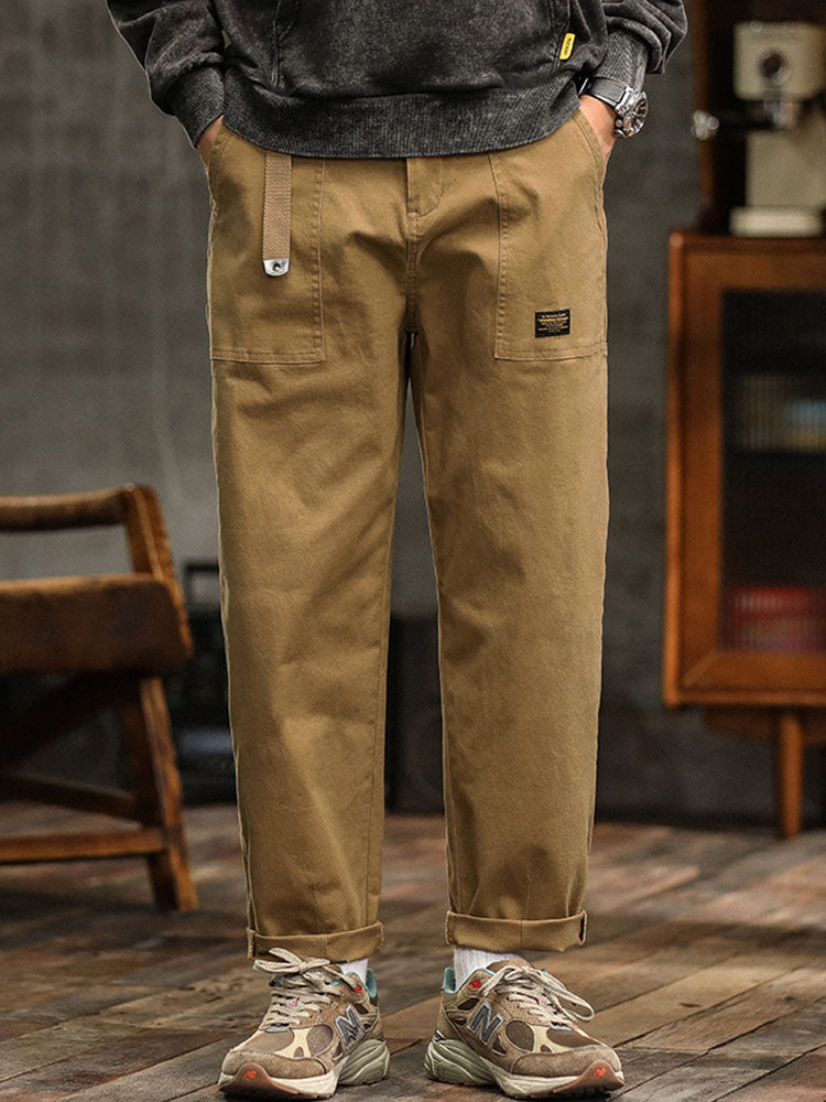 Versatile Relaxed-Fit Men's Utility Pants