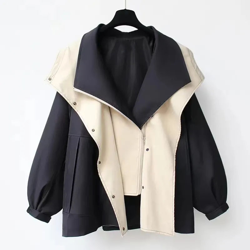 Elegant Weather-Resistant Windproof Women's Jacket