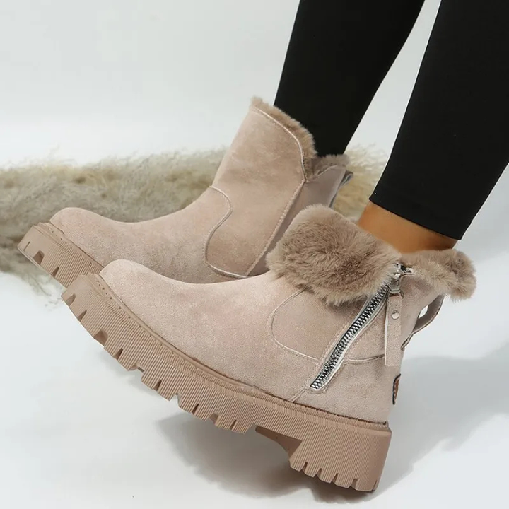 Lined Elegant Women's Ankle Boots
