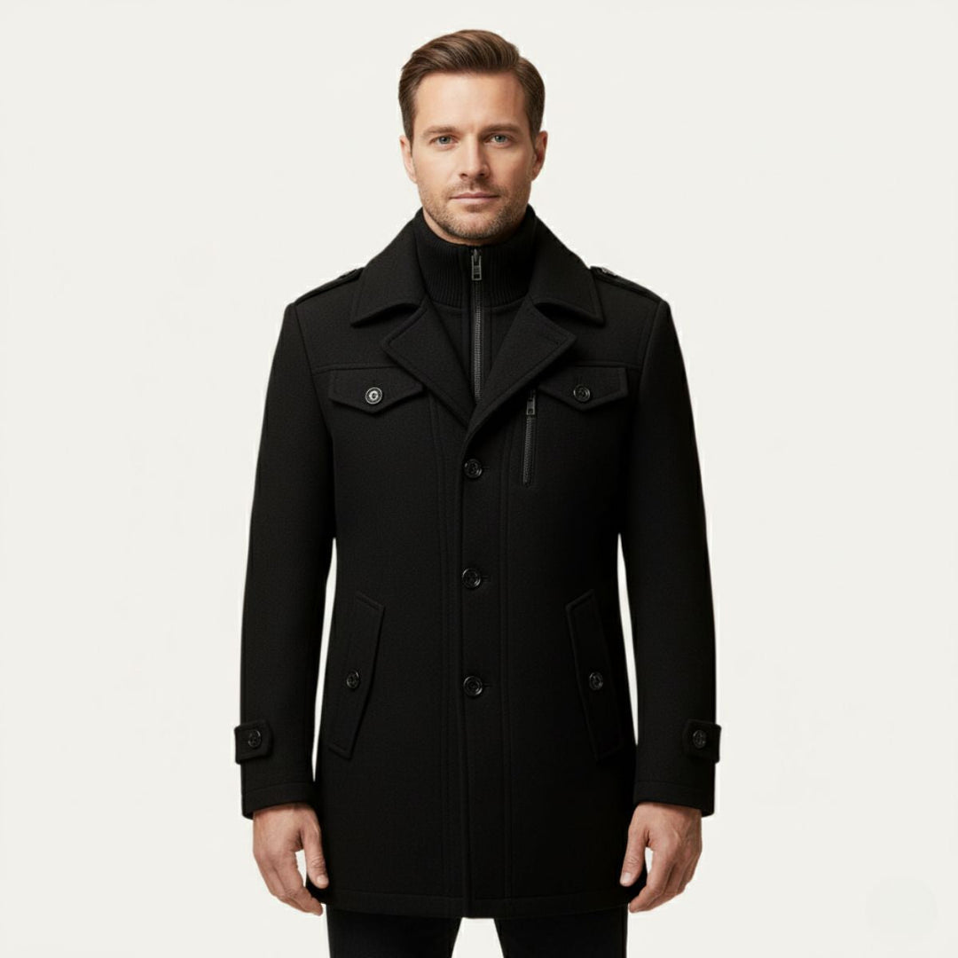 Elegant Warm Men's Winter Coat