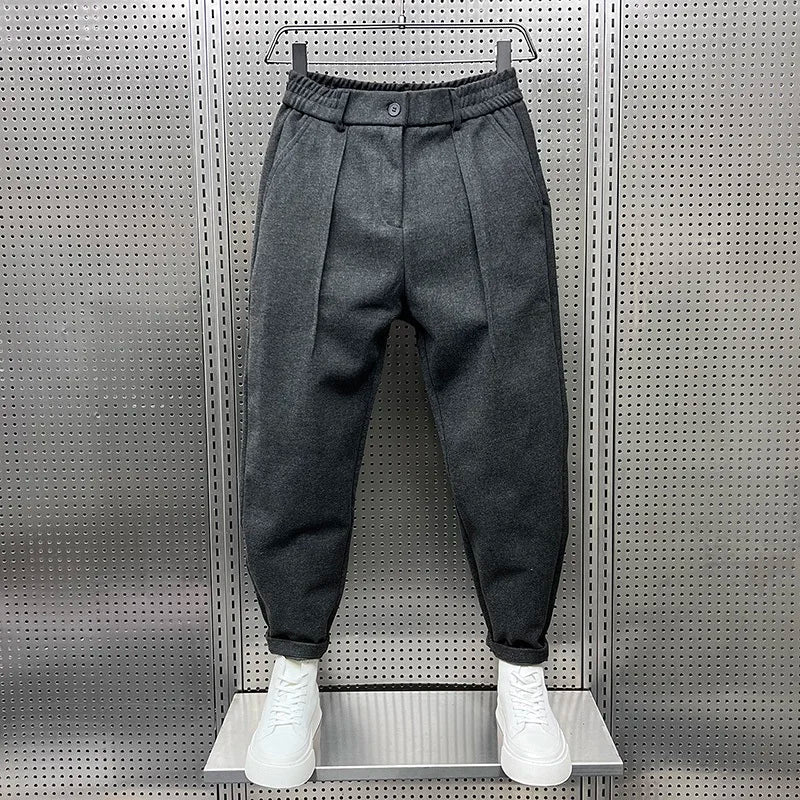 Elegant Mélange Men's Business Casual Pants