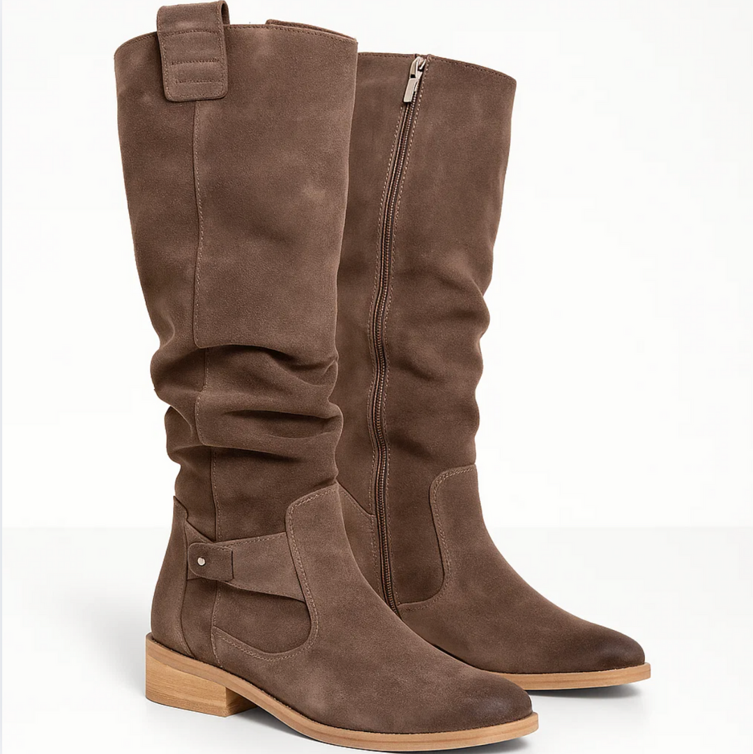 Elegant Suede Boots for Women