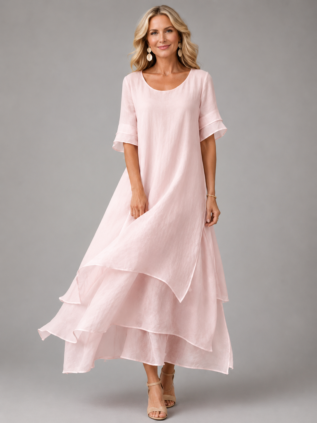 Elegant Flowing Women's Maxi Dress