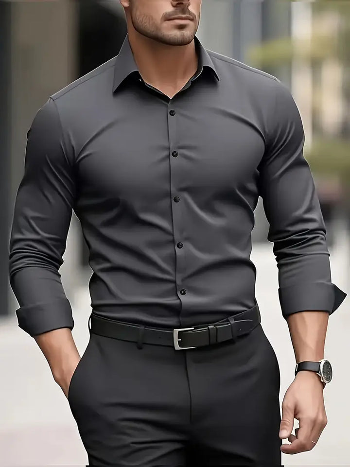 Men's Breathable Long Sleeve Shirt