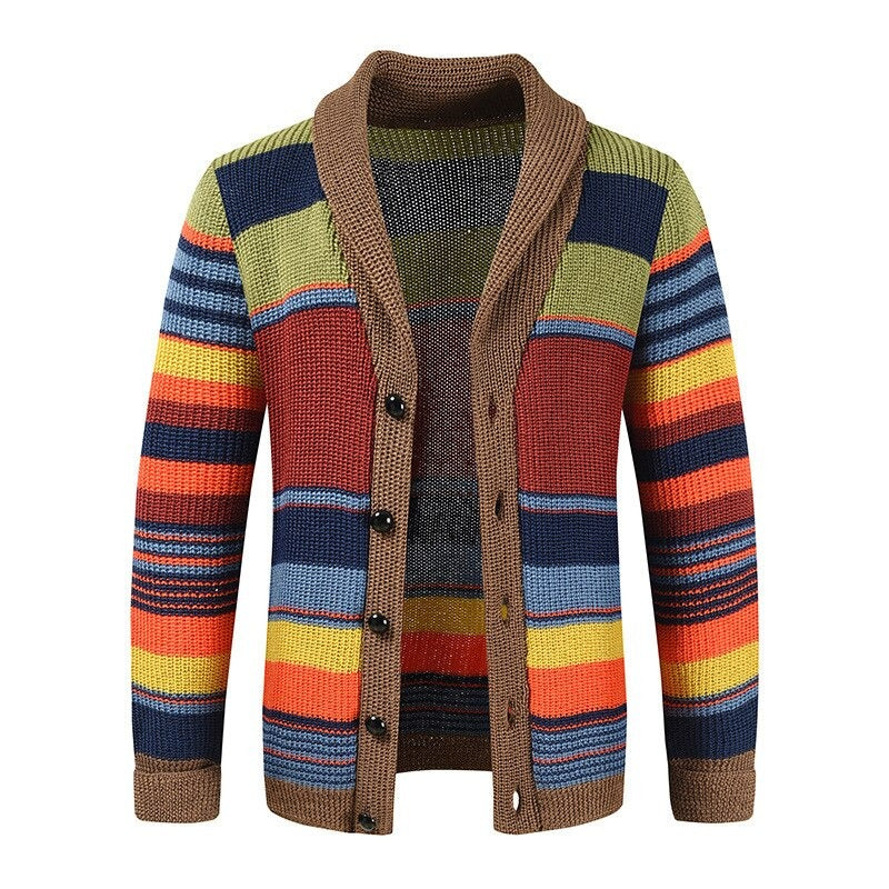 Men's Multicolor Cardigan